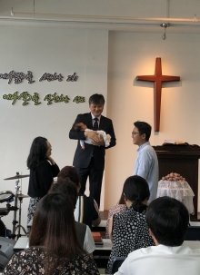 부활절 예배 - 박주하 아기 첫 주일예배